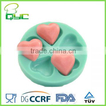 Hearts Non-stick Silicone Icing Fondant Chocolate molds