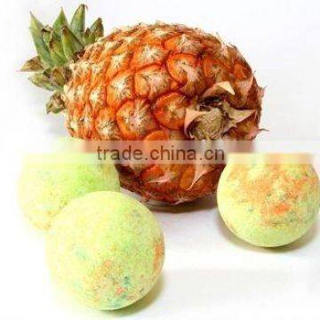 Pineapple natural handmade Bath Bomb & Bath Fizzer