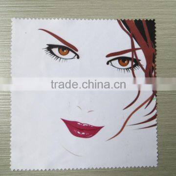 digital printing heat transfer printing microfiber lens cleaning cloth eyeglass cloth sunglass cloth