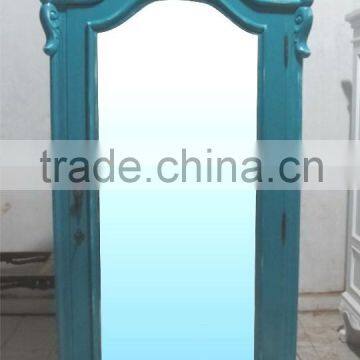 French Armoire 1 Door - Mirror Furniture Bedroom Sets - Mahogany Furniture - Custom Design Furniture Indonesia