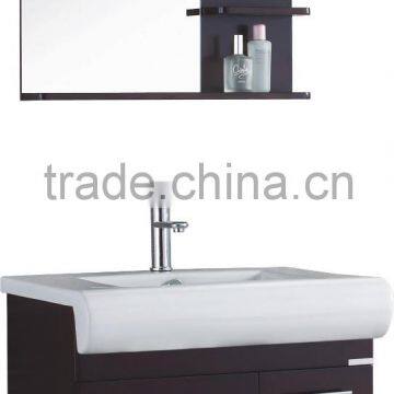 Modern wall hung bathroom vanity cabinet