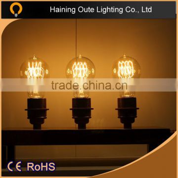 Vintage industrial pendant light 110v 120v 130v 25w 40w 60w 100w e26 e27 ce and rohs a19 light bulb china supplier edison bulb