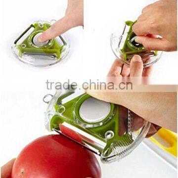 Future Rotary Peeler 3 in 1 Multifunctional Peeler for Fruits Vegetables Chopper Tool