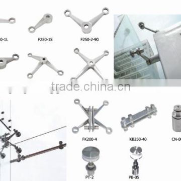 construction glass spider fittings