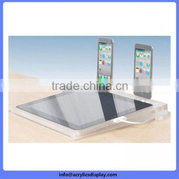 Environmental High reflective acrylic anti-theft display for tablet