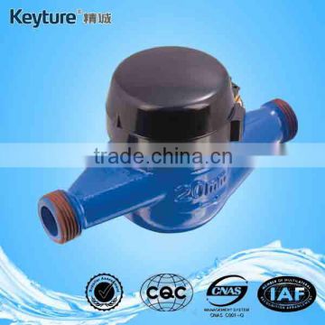 Dry Dial Vane Wheel Water Meter With Iron Body