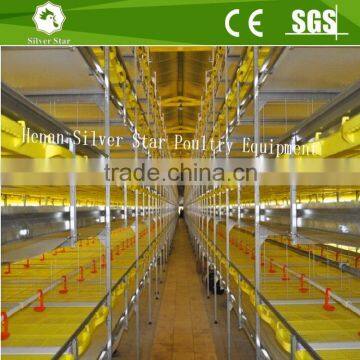 Automatic battery poultry chicken cage for meat broilers