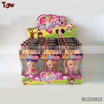 cute and favourable price little girl doll