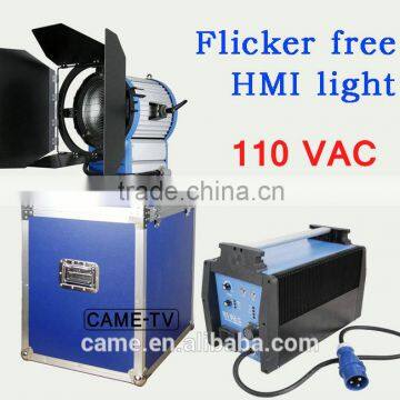 110V CAME-TV 2500W HMI Fresnel Light Head +2.5/4KW Electronic Ballast