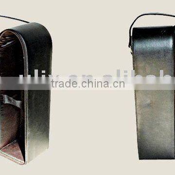 Wine Carrier Made of PU with Handle Belt in Various Colors