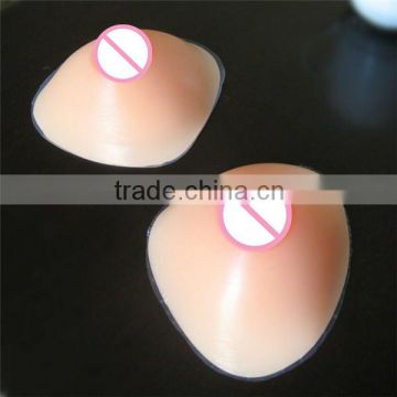 Sexy silicone fake breast comfortable false boobs forms 1000g/pair whole sale