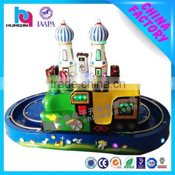 New product Children's Square rail rides play equipment track train