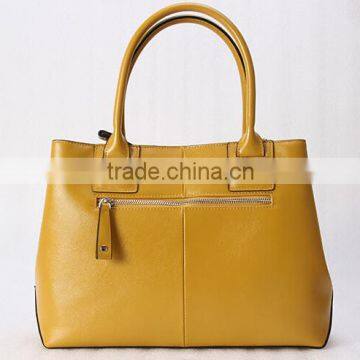 Factory Genuine Leather Customized Lady Handbag Ladies 2016 photo-3