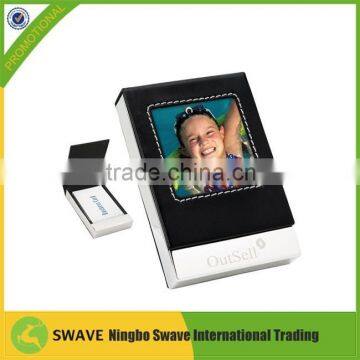 chinese products wholesale Familia Business Card Case with Photo Frame