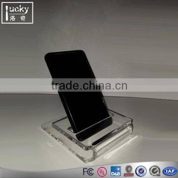 High quality acrylic display stand Clear acrylic holder for cell phone strong Cell phone mounts for nearly all mobile phones