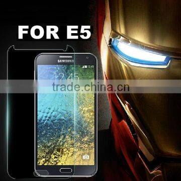 0.33mm high premium tempered glass screen protector film screenguard invisible protective film for samsung galaxy E5