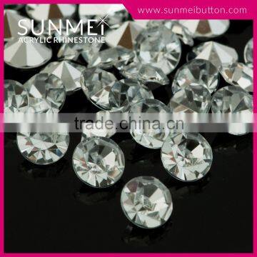 In Stock Products Taiwan Quality Crystal Point Back Acrylic Rhinestones