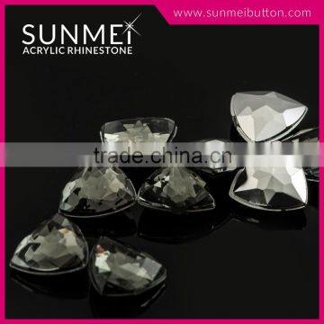 Colorful Plastic Acrylic Stones Shoes Decoration Accessories