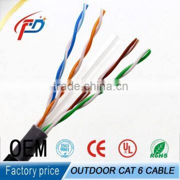 Network cable outdoor waterproof lan cable UTP CAT6