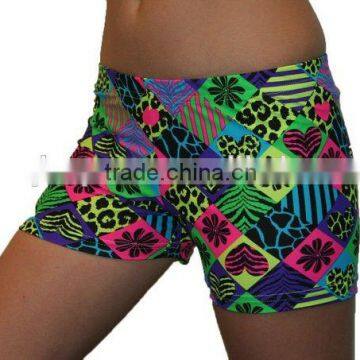 Athletic wear running yoga shorts/yoga wear sexy fitness women shorts