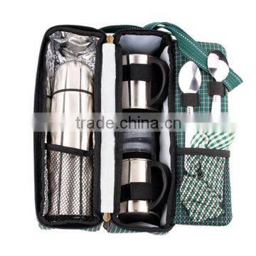 Stainless Steel Vacuum Flask Auto Mug Gift Set