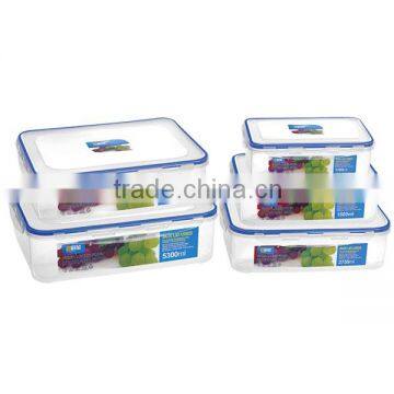 BPAF FREE 5 pcs Promotional Gift Nesting Plastic Food Storage Containers