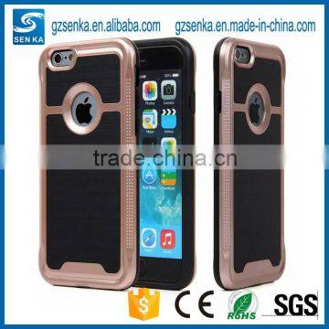 Bulk Buy From China Shining Brush Satin Defender Cell Phone Case for iPhone 5s/se
