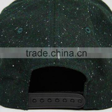 Daijun New Design OEM Hot Sale Plastic Buckle Embossed Khaki Men Custom Hemp Snapback Hat photo-3