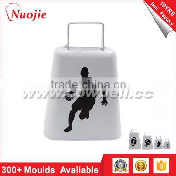 sport cowbell with customized logo and strap