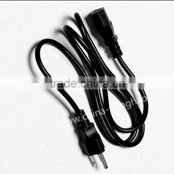 Electrical Plugs with IEC C13 2 PIN Plug US standard UL Approved ac power cord 2 flat pin plug 110v PSE standard 2 flat pin