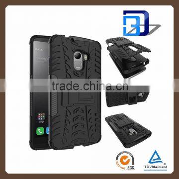 mobile accessories 2 in 1 Dual Slim Armor TPU&PC kickstand case for lenovo vibe x3 like a7010 cheap price