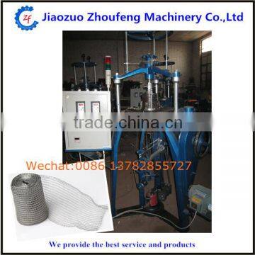 Stainless steel filter screen Knitting machine Email:anne@jzhoufeng.com