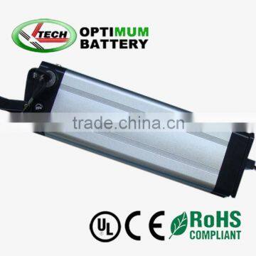 36V/10Ah high performanced LiFePo4 rechargeable battery pack for e-bike