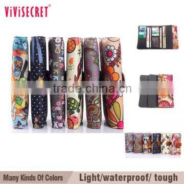 Vivisecret Plain Cheap Wallets Cute Fabric Purse for Girls OEM photo-4