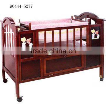 wooden bed new born baby bed wooden baby bed 90444-5277