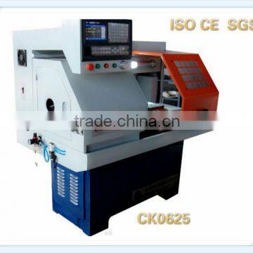 CK0625 horizontal mini cnc lathe machine with line tool