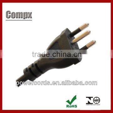 10/12/16A 250V brazil power supply cord