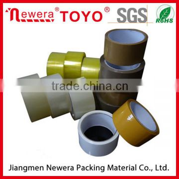 Transparent and color Bopp adhesive material binding tape for carton sealing