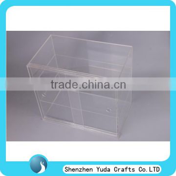 best selling bakery display showcase, transparent acrylic countertop display case for bakery oem