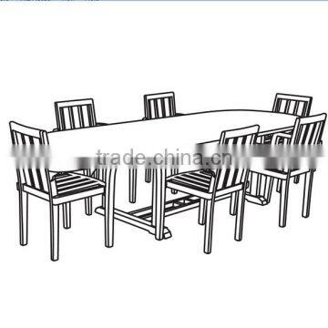 Garden Table and Chair Cover(6 Seats Table Cover) photo-2
