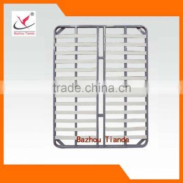 high quality steel pipe slatted bed frame from China factory