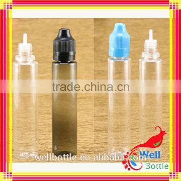 60 ml Empty Plastic Bottle With e Liquid Dropper for Pen Shape Pet Plastic Dropper Bottle
