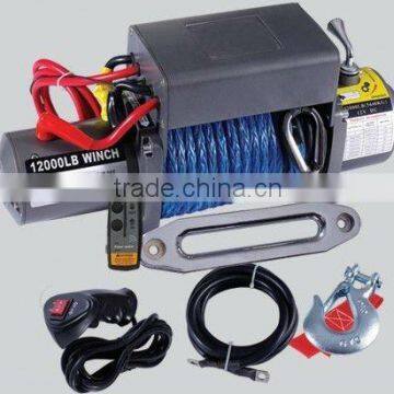 Heavy Duty With Dyneema Rope Remote Electric Winch photo-2