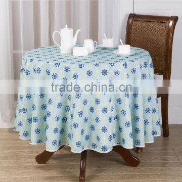 New Printed Table Cloth Polyester Sea Design