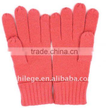 Plain Knitting Cashmere Gloves