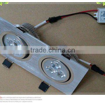 2013 bestsale Office led light cheap led grille lights 12w