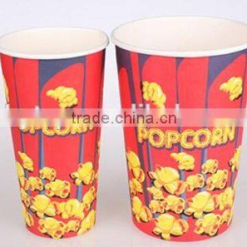 Series Disposable Eco-friendly Cinema Popcorn Paper Container with 2014 newest design