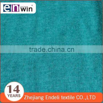 21s T/C Yarn Dyed Rib Single Jersey t Shirt Knit Cloth Fabric for Sport Garment