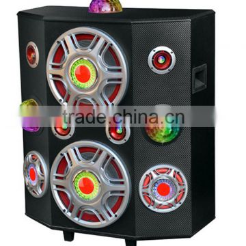 hot sales hight power DJ bluetooth speaker light with disco led YY-125