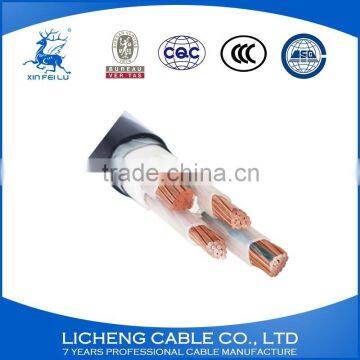 4core Wire Cable Copper Xlpe Insulated Pvc Coated Electrical Power Cable 4x150mm2 photo-4